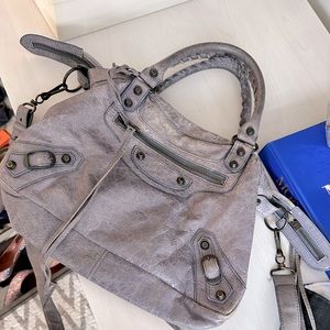 Balenciaga moto bag